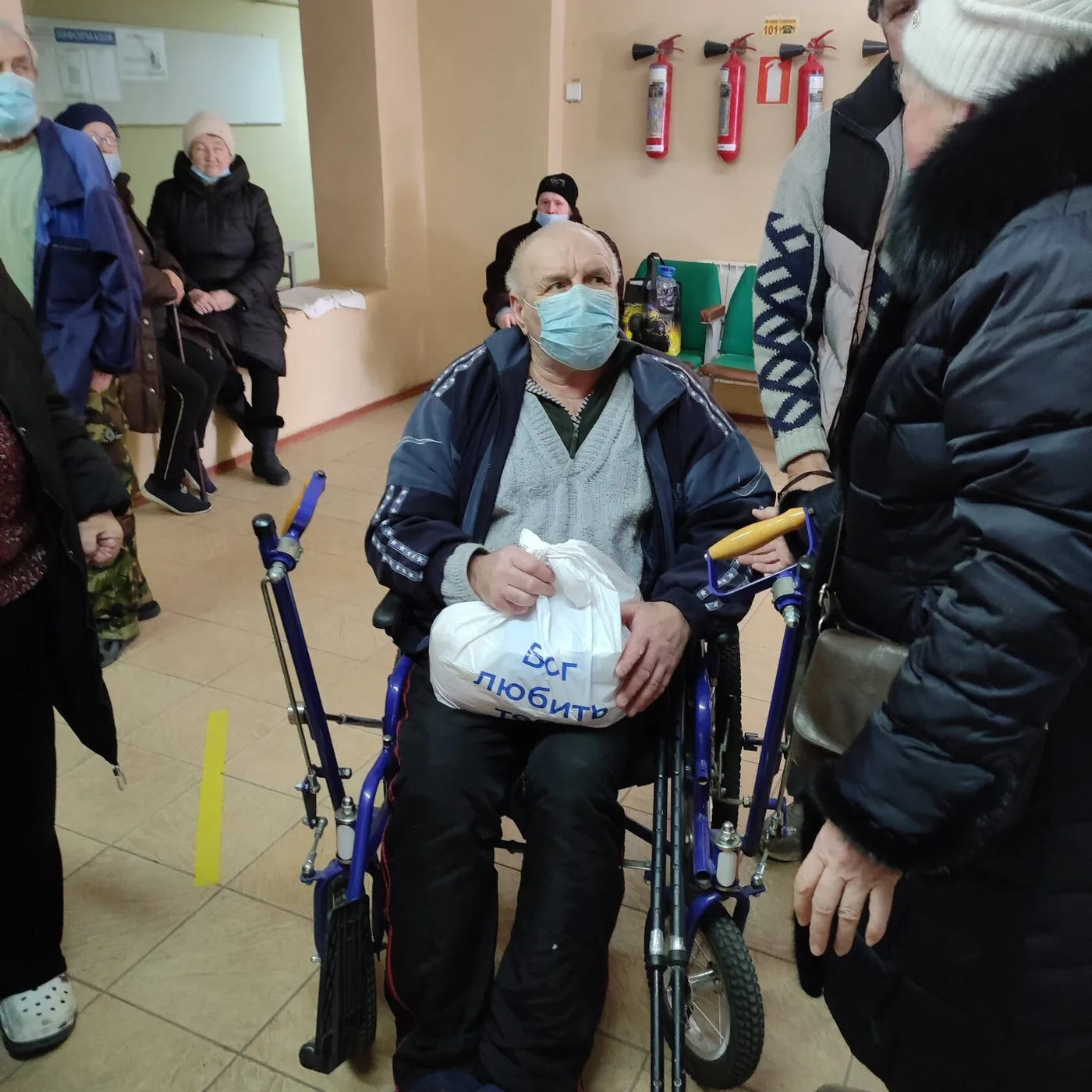 Доставка допомоги людям похилого віку