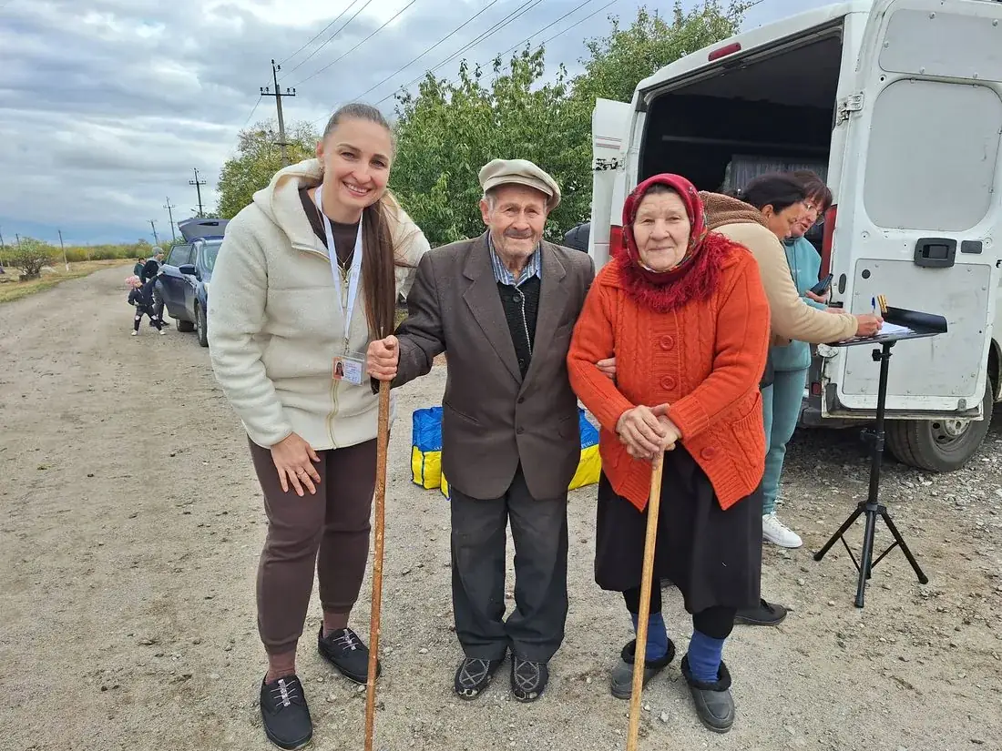 Допомога жителям, які проживають близько до лінії фронту