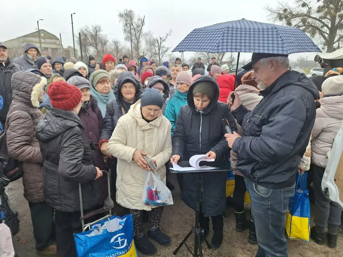Допомога жителям, які проживають близько до лінії фронту