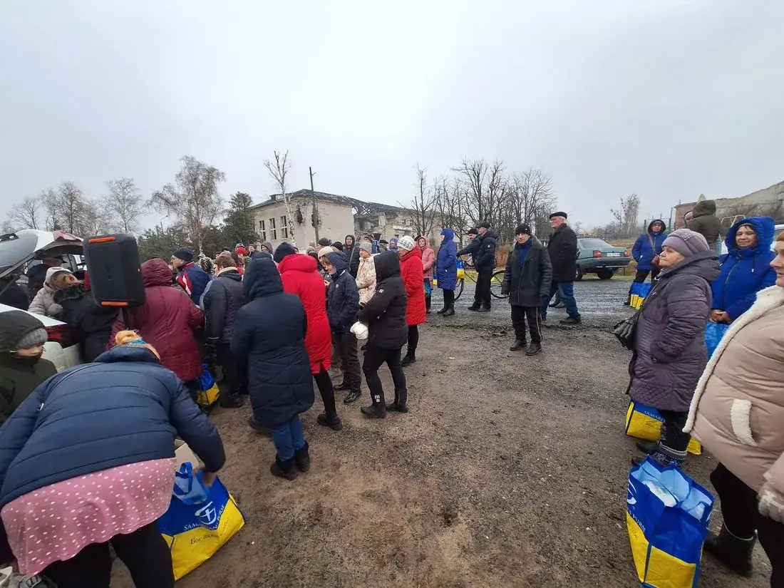 Допомога жителям, які проживають близько до лінії фронту