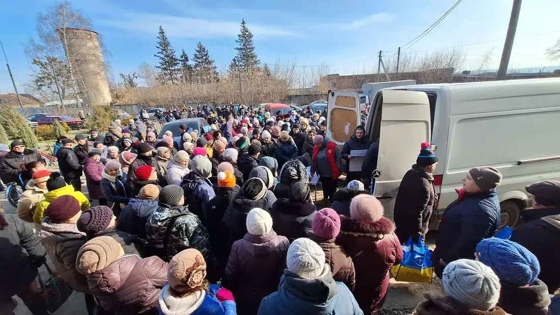 Допомога жителям, які проживають близько до лінії фронту